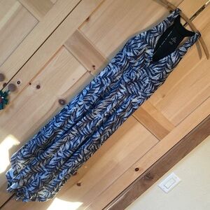 Prana Saxon Black and White Dress